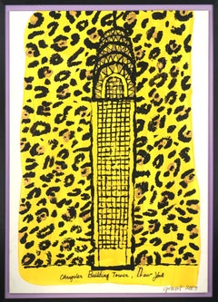 Pop Art Style Chrysler Building, New York "Been There, Done That"