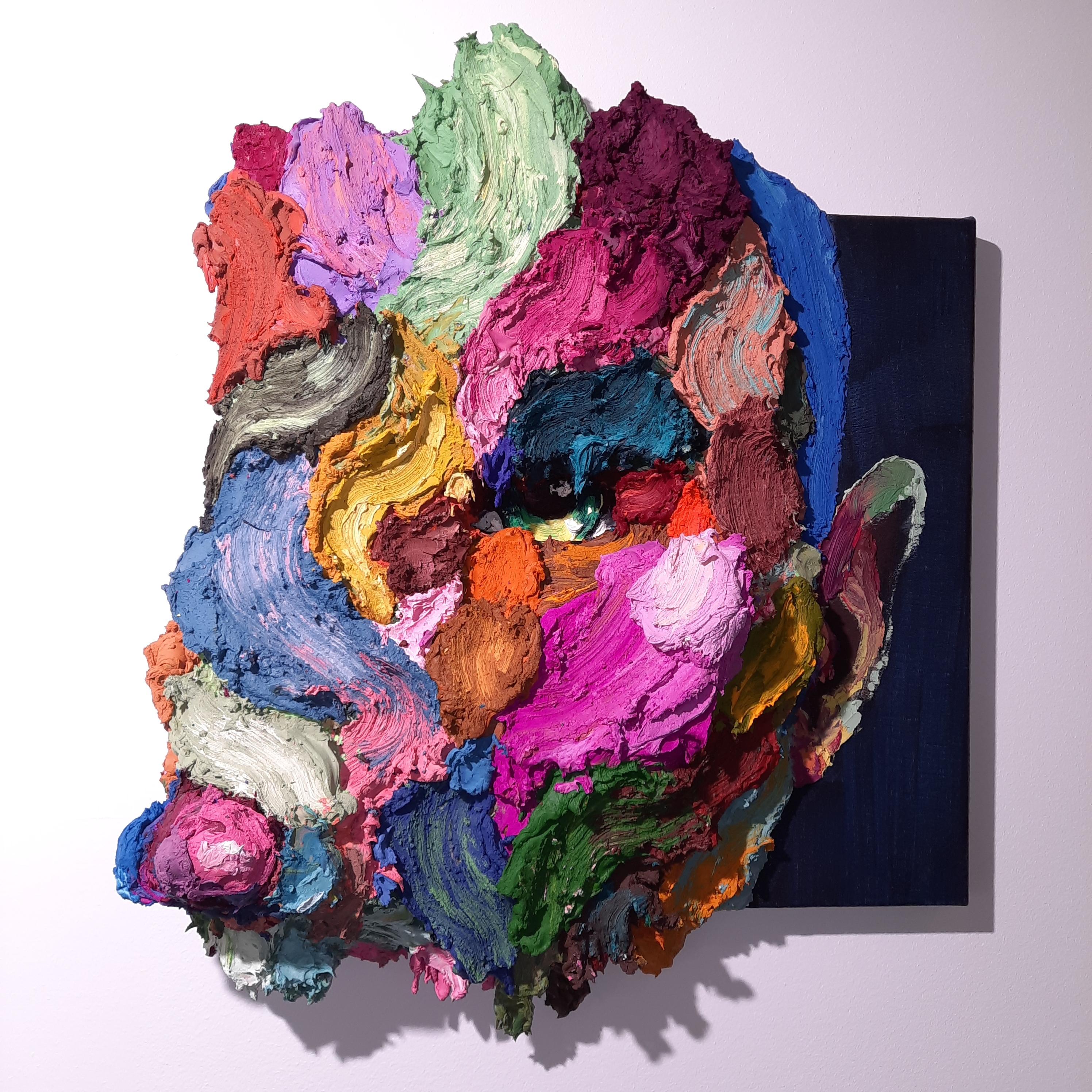 Il ragazzo della torta - Painting di Marc Gonz