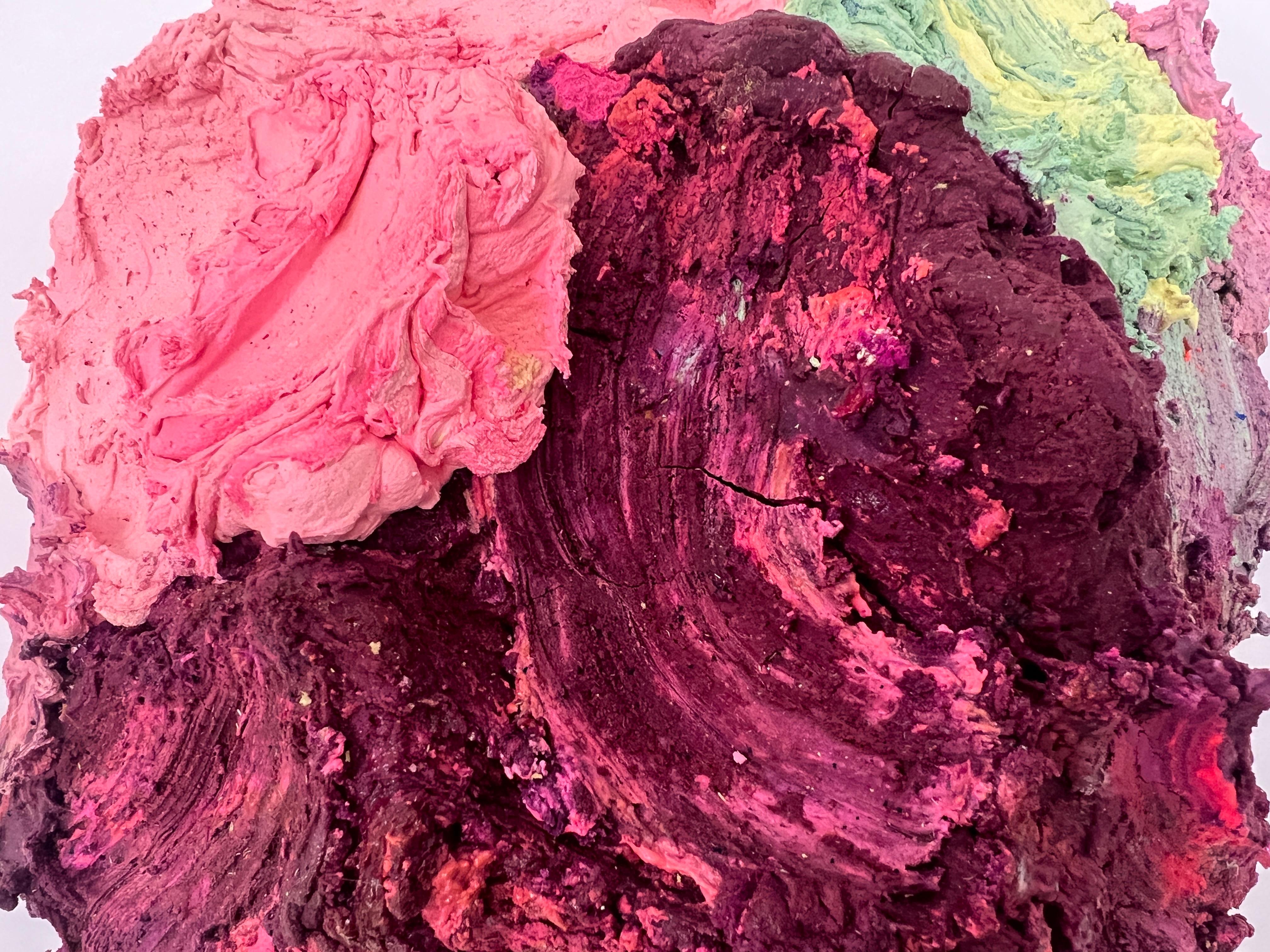 Tarta de porcelana II - Painting Abstracto de Marc Gonz