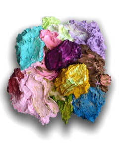 Wink Foam: Oil Painting, Impasto Technique, Figurative, 2010s, Unframed