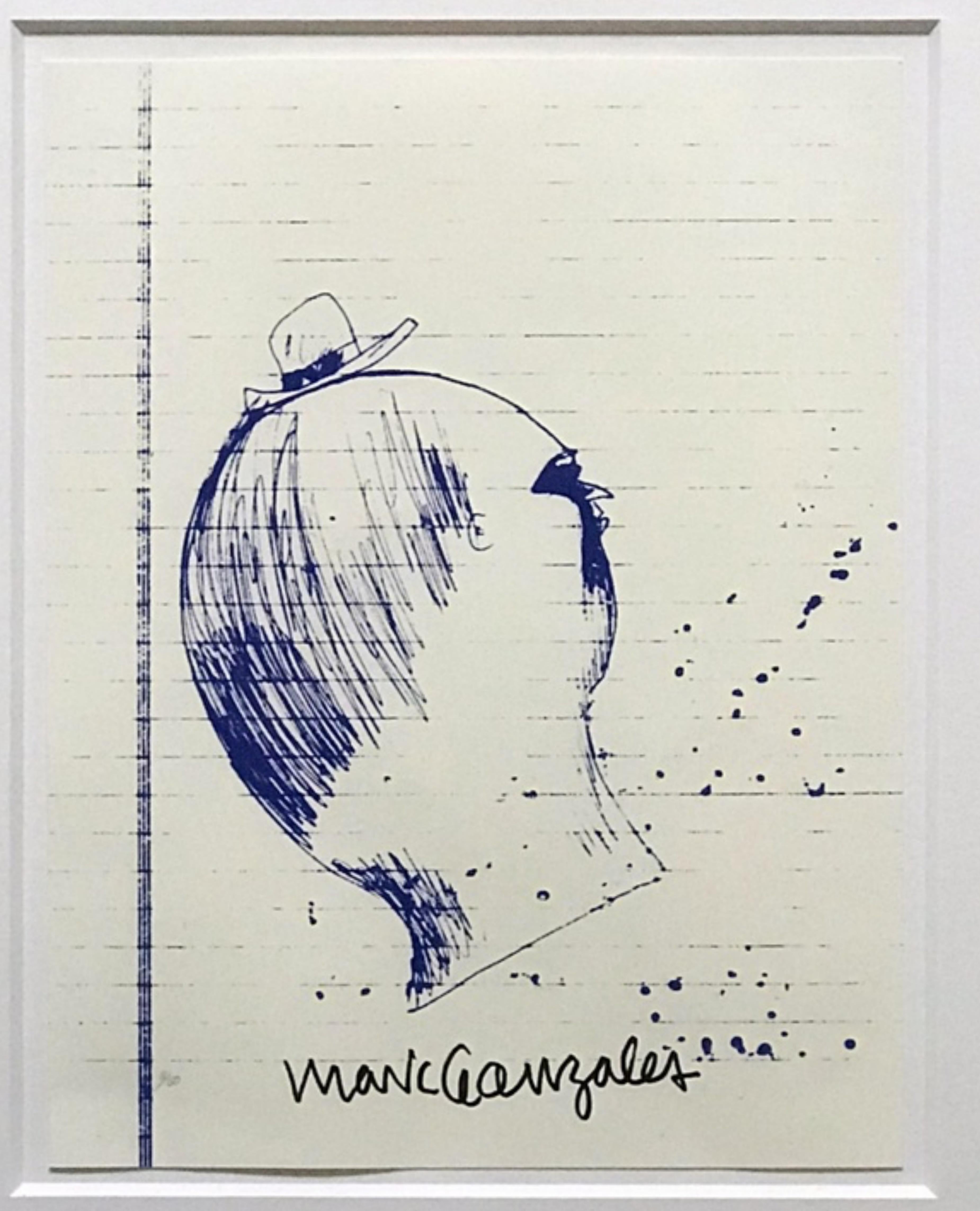 Figurative Print Marc Gonzales - Rare sérigraphie (signée/n) par une légende du skateboard et un collaborateur de KAWS 