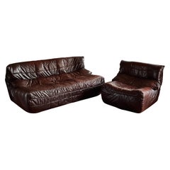 Marc Held for Dunlopillo, "Panto" sofa and Lounge Chair, France, 1970s