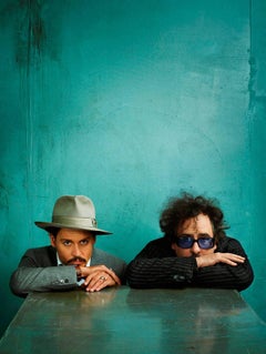 Johnny Depp and Tim Burton, New York City