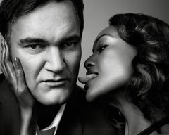 QUENTIN TARANTINO AND NICHOLE GALICIA, LOS ANGELES
