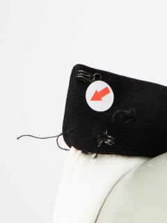 Marc Jacobs 2013 Optical Illusion Tie Neck Gown Size XXS