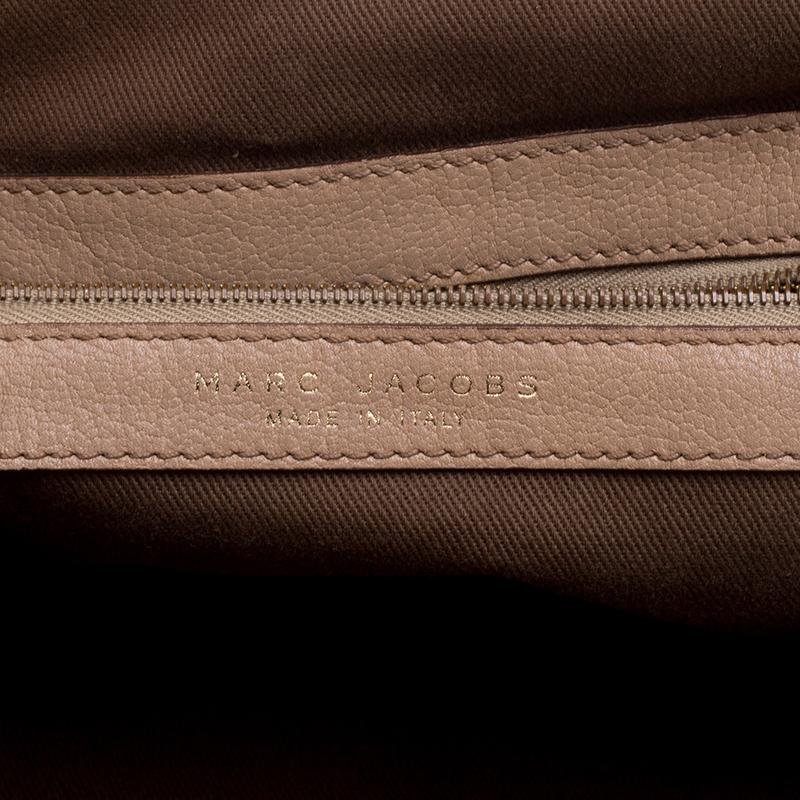 Marc Jacobs Beige Quilted Leather Stam Shoulder Bag 4