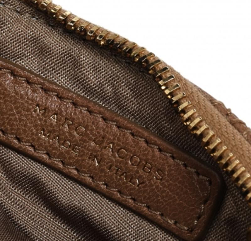 Marc Jacobs Beige Quilted Leather Wallet 6