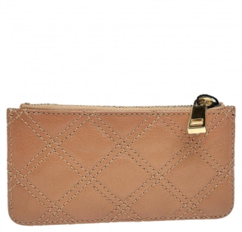 Women's Marc Jacobs Beige Quilted Leather Wallet