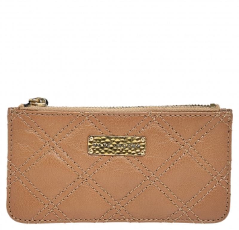 Marc Jacobs Beige Quilted Leather Wallet 4