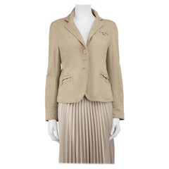 Marc Jacobs Beige Short Length Utility Jacket Size L