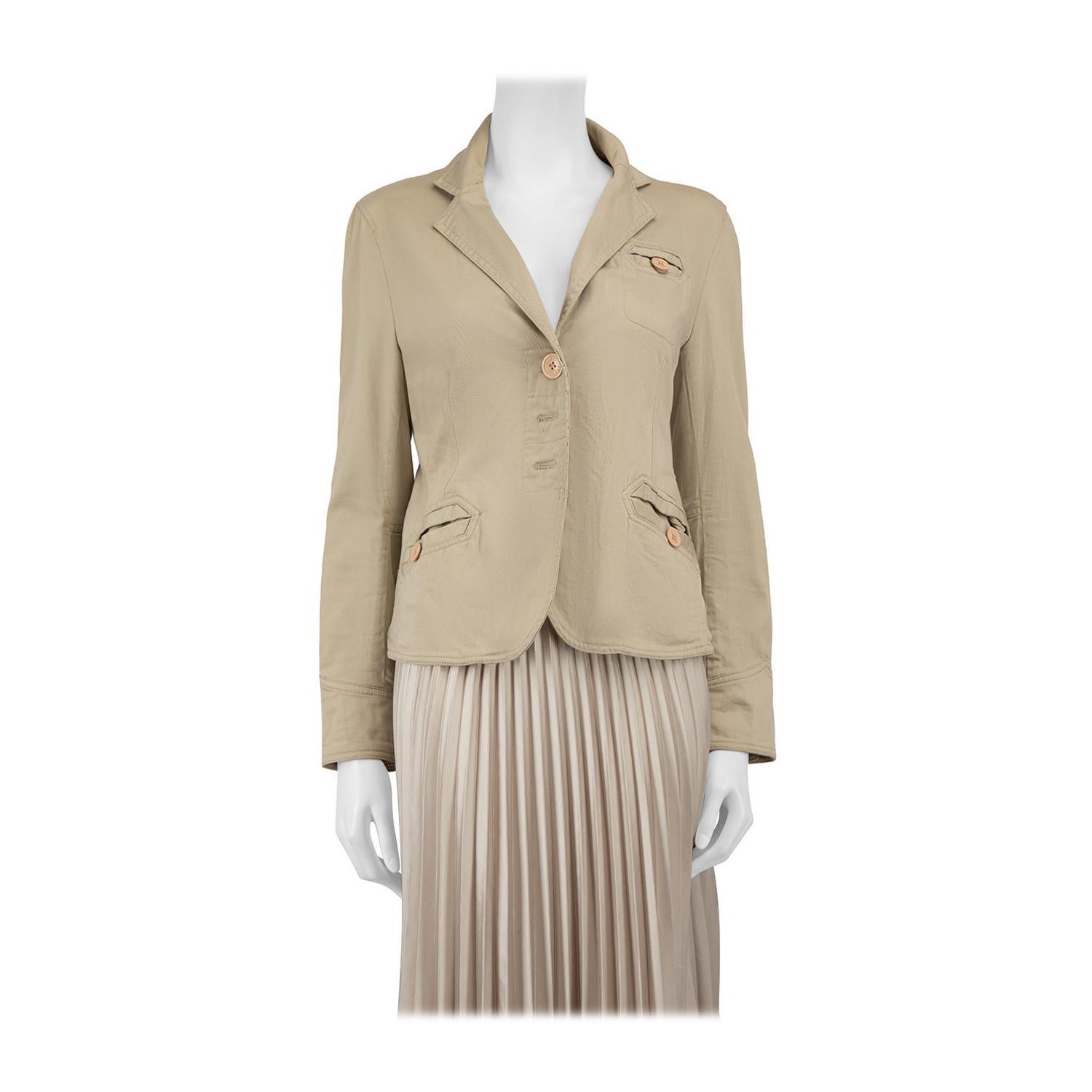 Marc Jacobs Beige Giacca Utility corta Taglia L.