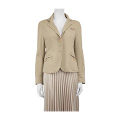 Marc Jacobs Chaqueta Utility Beige Corta Talla L