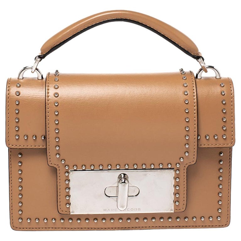 Marc Jacobs Snapshot Bag in Beige Leather Flesh ref.443637 - Joli