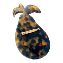 Marc Jacobs Bejeweled Pear Brooch