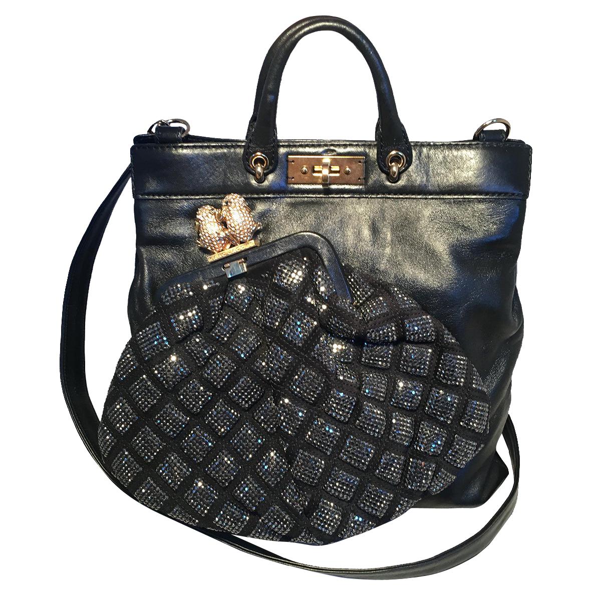Marc Jacobs Black Leather and Sequin Small Duffy Frog Tote For Sale at  1stDibs | marc jacobs frog bag, duffy in leather, marc jacobs sequin bag