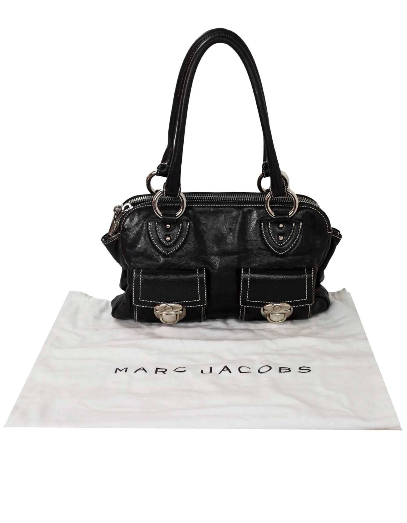 Marc Jacobs Black Leather Blake Bag with Dust Bag 3