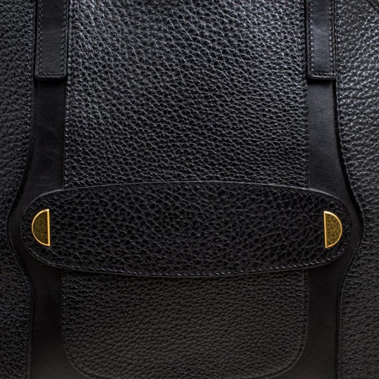 Marc Jacobs Black Leather Bowery Sutton Satchel