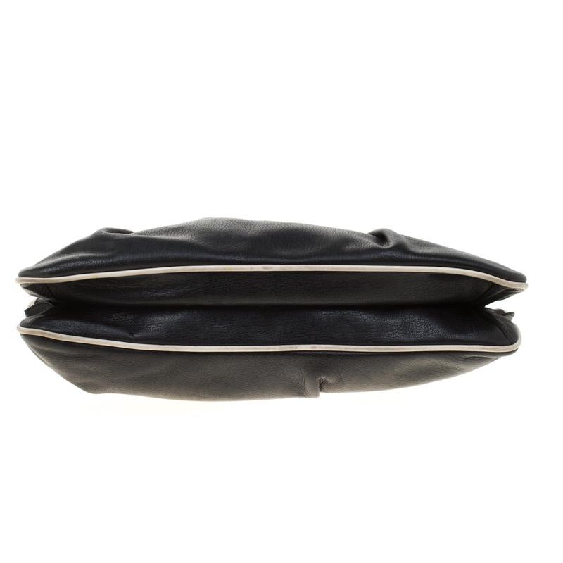 Marc Jacobs Black Leather Capra Satchel For Sale 1