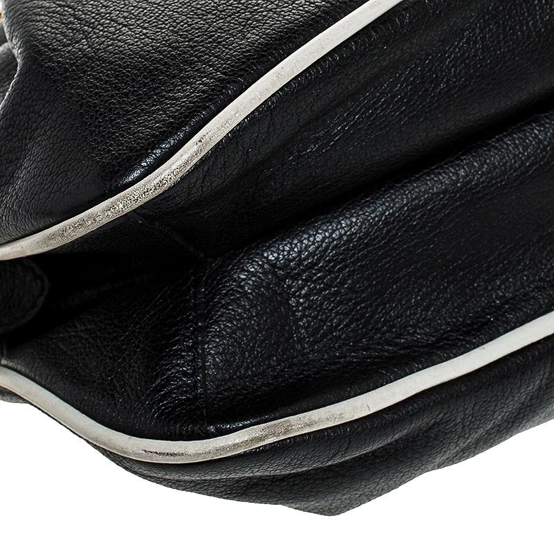 Marc Jacobs Black Leather Capra Satchel 5