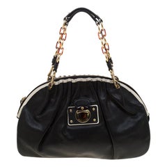Marc Jacobs Borsa Capra in pelle nera