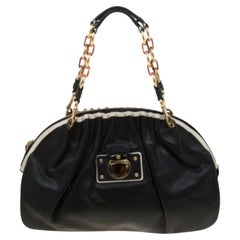 Marc Jacobs Cartera Capra de piel negra