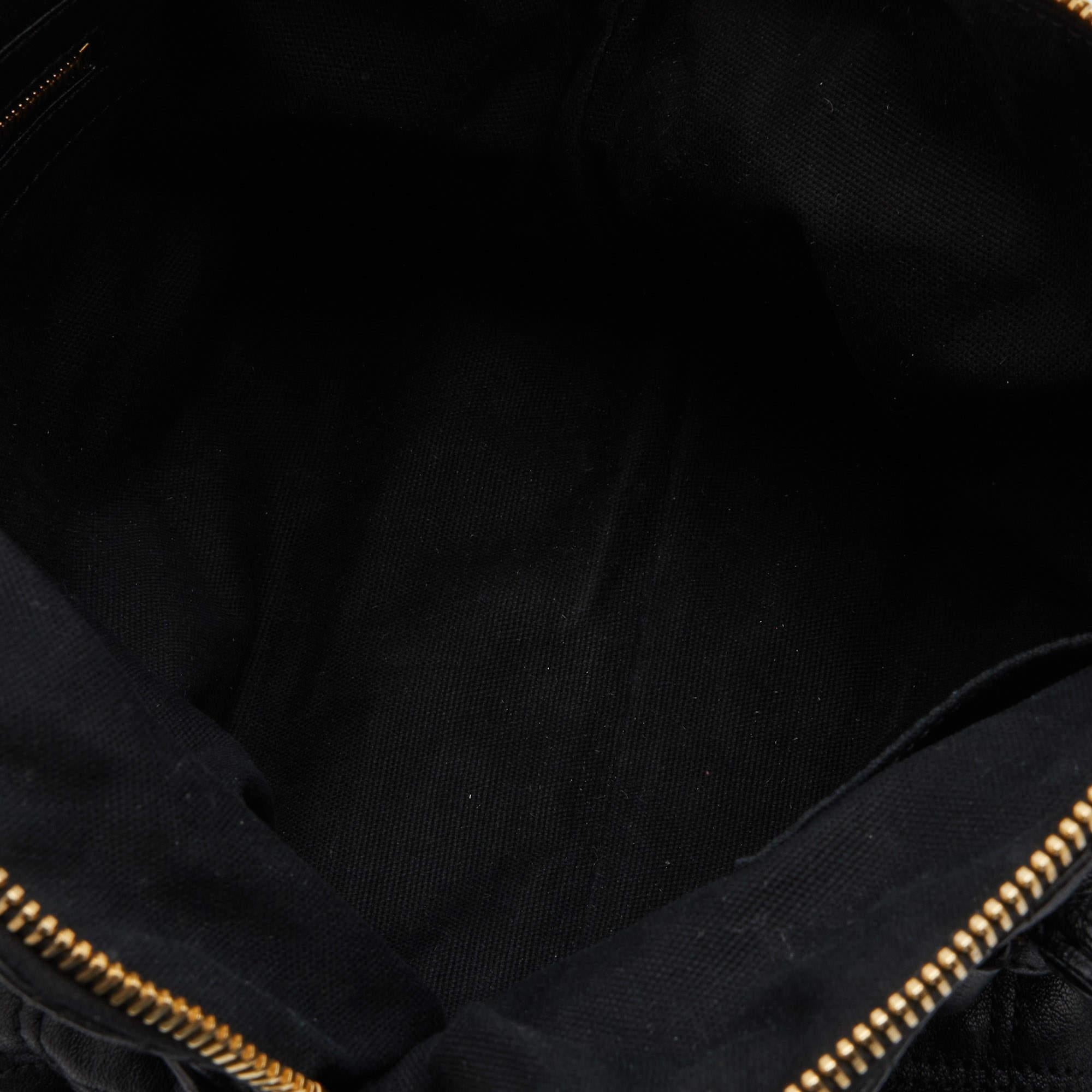 Marc Jacobs by marc jacobs en cuir noir en vente 5