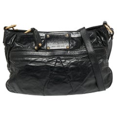 Marc Jacobs Black Leather Lorna Shoulder Bag