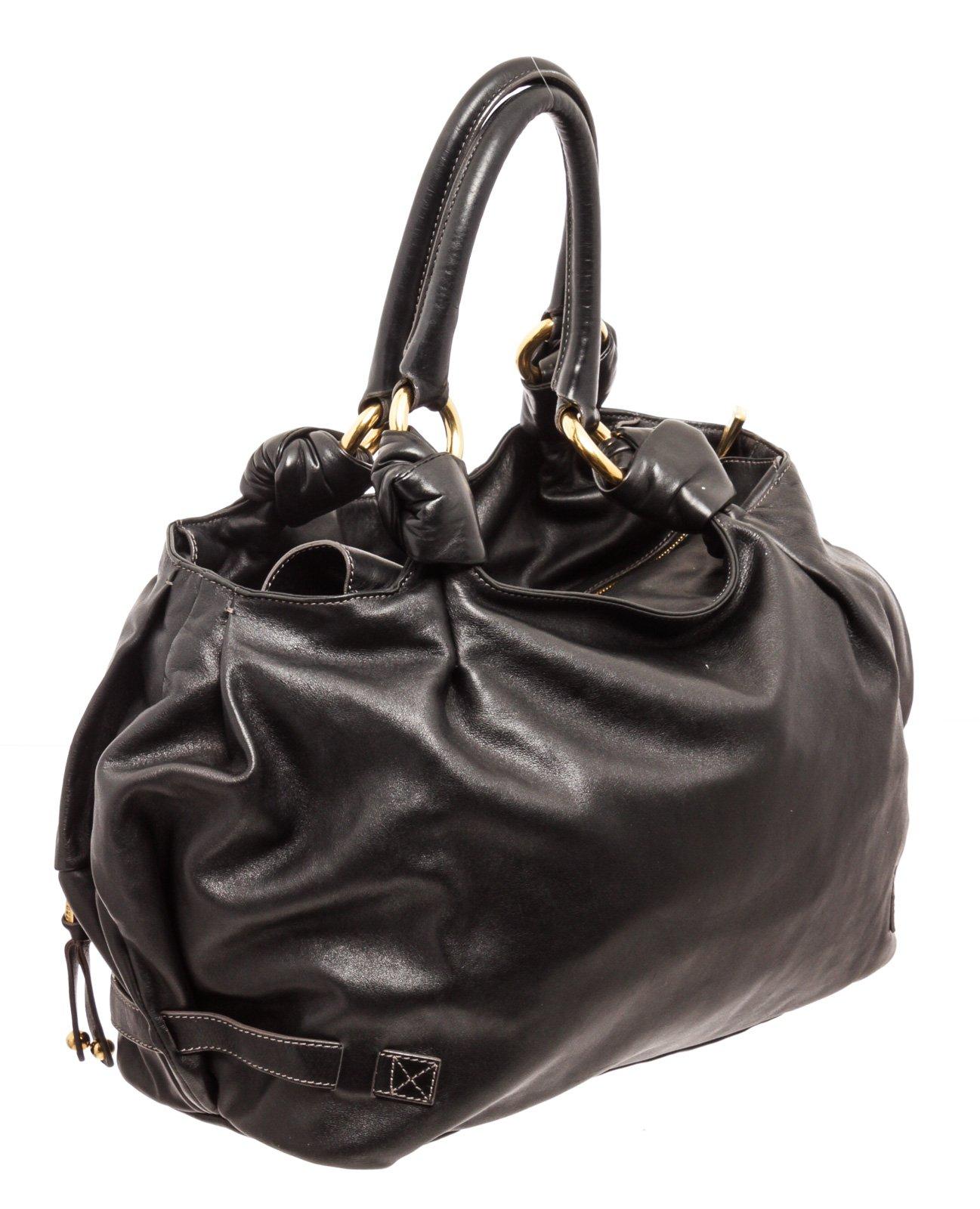 Marc Jacobs Black Leather Mercer Parker Shoulder Bag at 1stDibs | marc ...