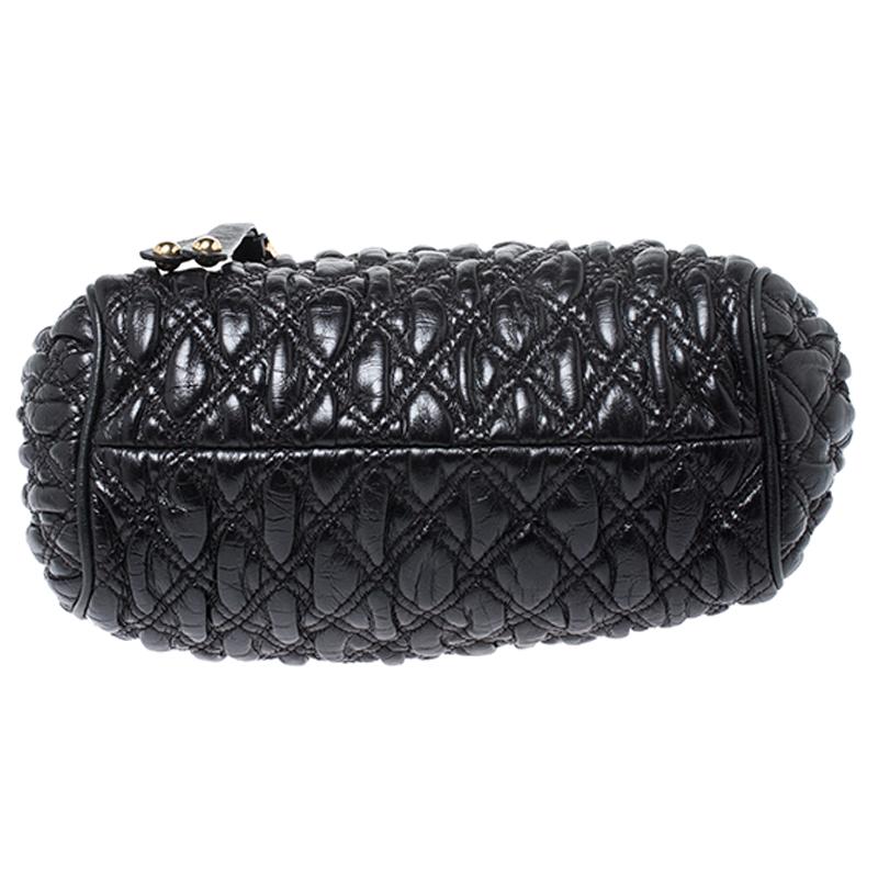 Marc Jacobs Black Leather Mini Stam Shoulder Bag 6