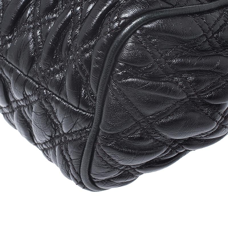 Marc Jacobs Black Leather Mini Stam Shoulder Bag 4