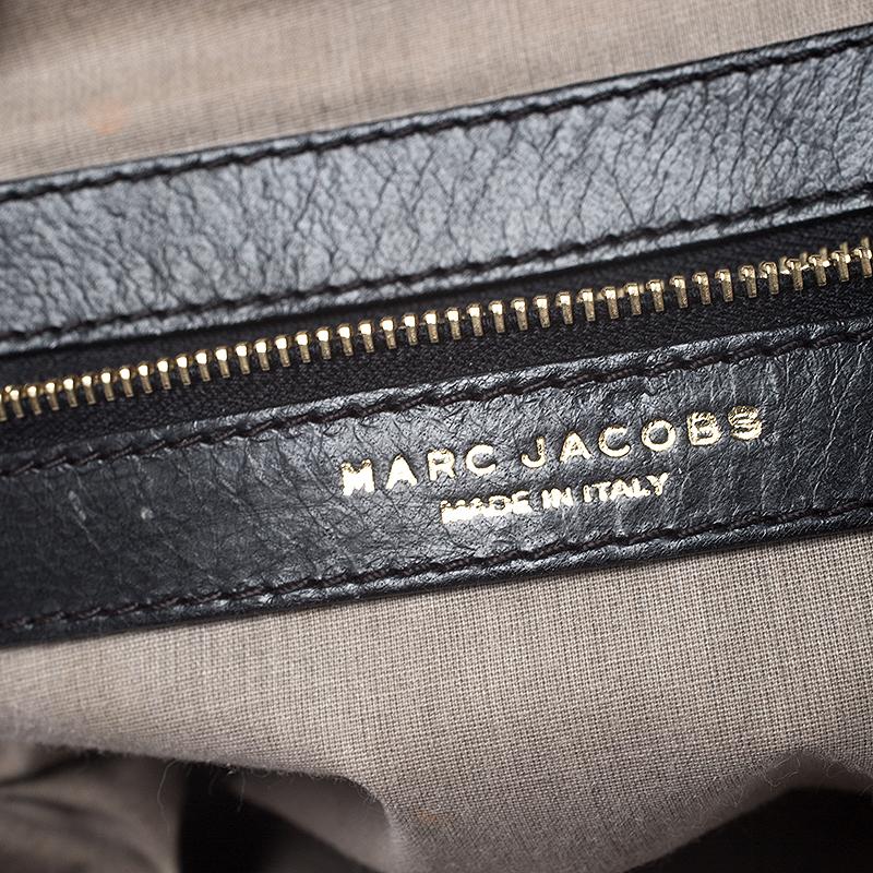 Marc Jacobs Black Leather Mini Stam Shoulder Bag 1