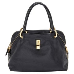 Marc Jacobs Black Leather Paradise Rio Satchel