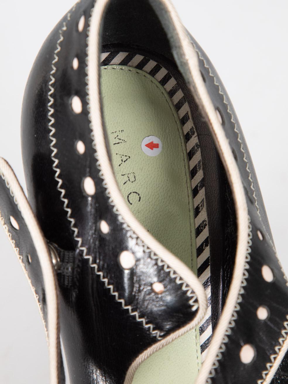 Marc Jacobs Marc by marc jacobs en cuir perforé Taille IT 38 en vente 3