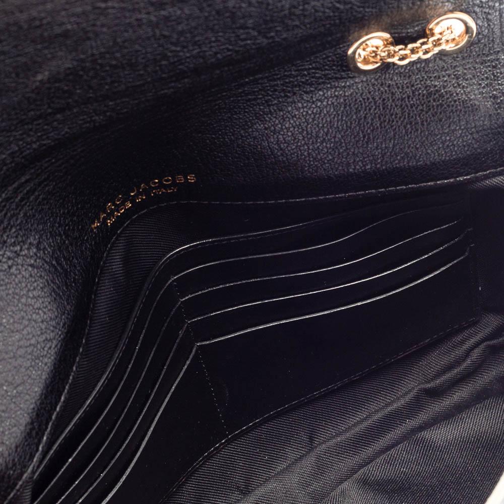 Marc Jacobs Black Leather Polly Shoulder Bag 3