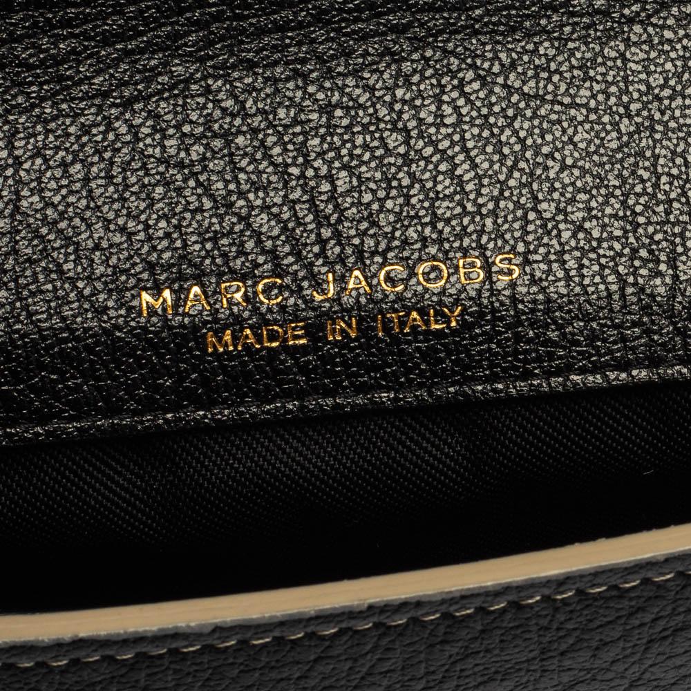 Marc Jacobs Black Leather Polly Shoulder Bag In Good Condition In Dubai, Al Qouz 2