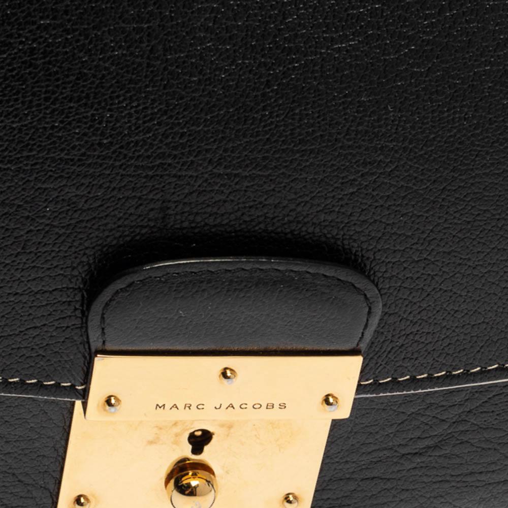 Marc Jacobs Black Leather Polly Shoulder Bag 2