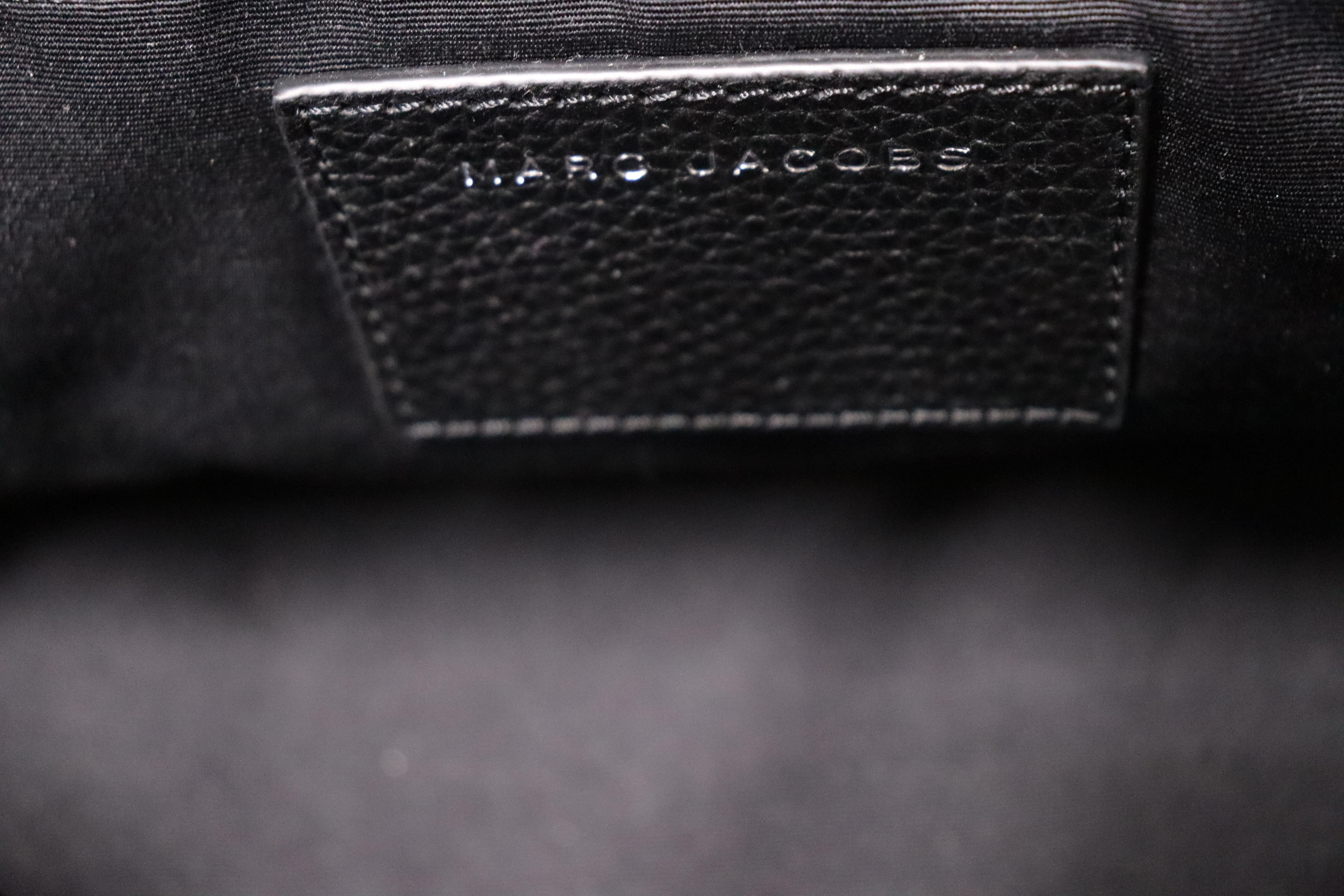 Marc Jacobs Black Leather Shoulder Bag 2