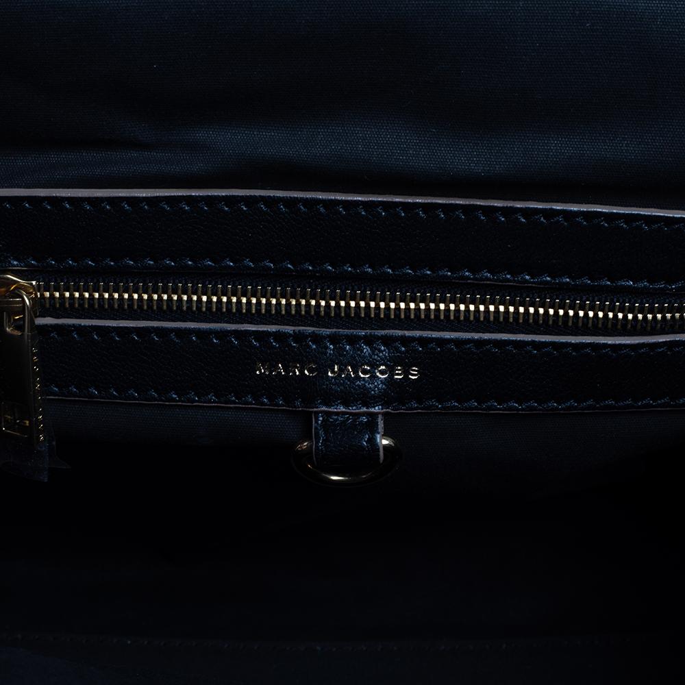 Marc Jacobs Black Leather Studded Stam Satchel 6