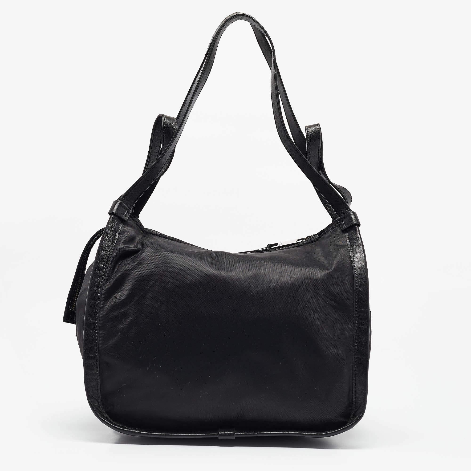 Women's Marc Jacobs Black Nylon and Leather Sport Tote