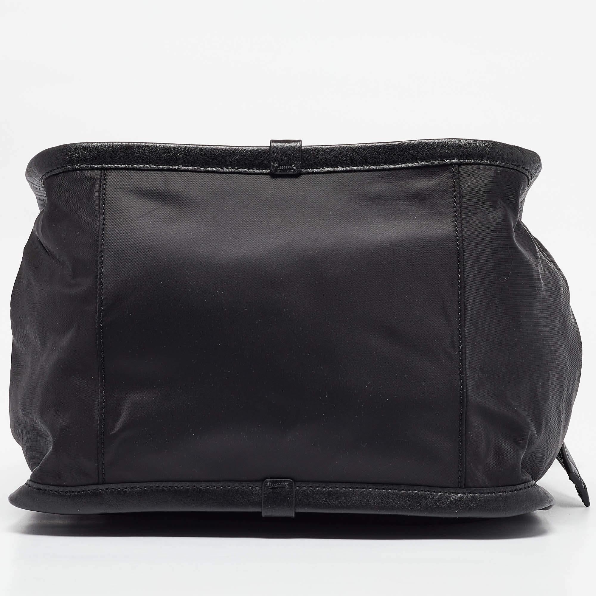 Marc Jacobs Black Nylon and Leather Sport Tote 2