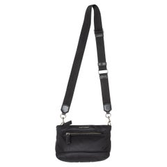 Marc Jacobs The Reporter Canvas Crossbody in Black