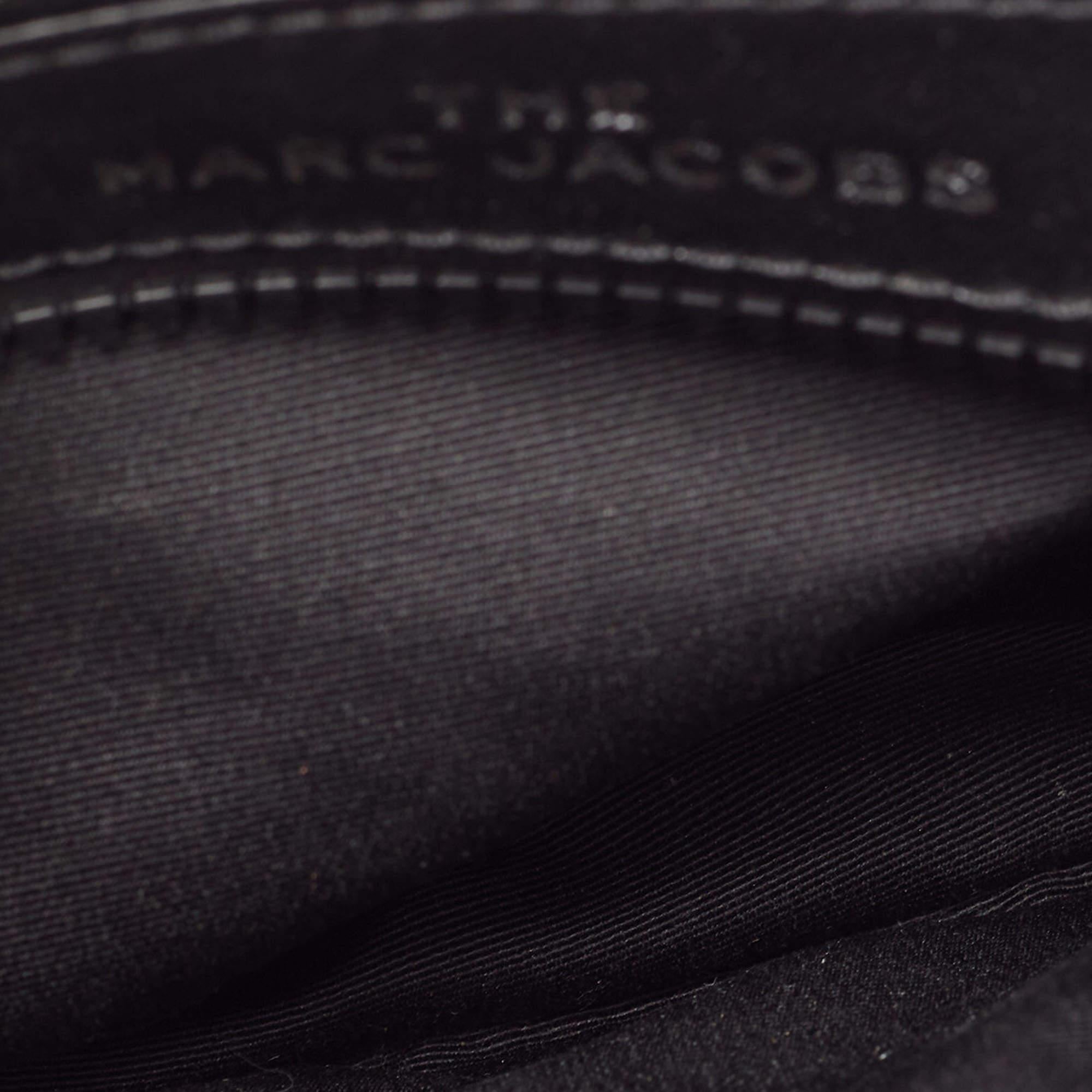 Marc Jacobs Black Patent Leather Snapshot Camera Crossbody Bag 6