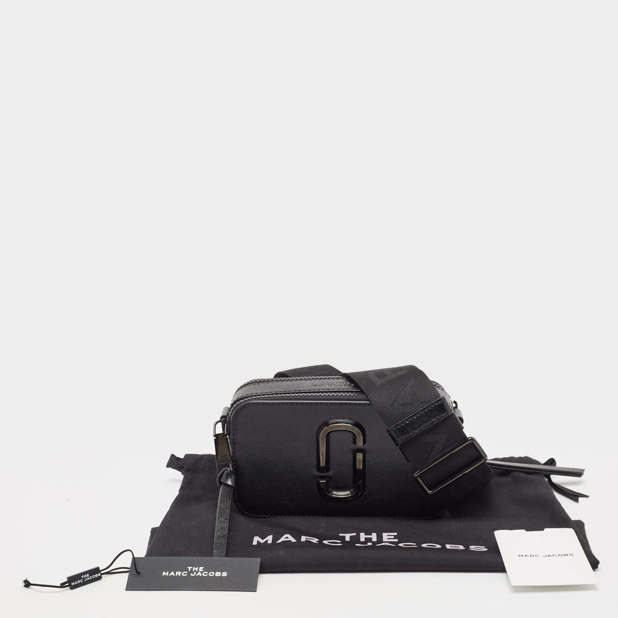 Marc Jacobs Black Patent Leather Snapshot Camera Crossbody Bag 10