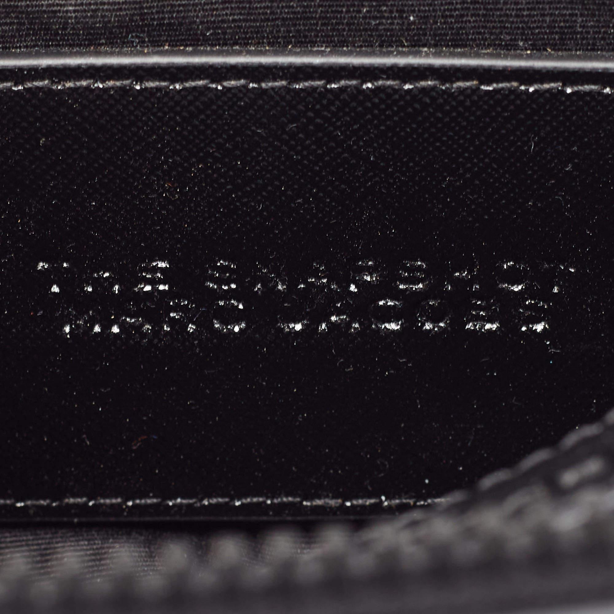 Marc Jacobs Black Patent Leather Snapshot Camera Crossbody Bag 4