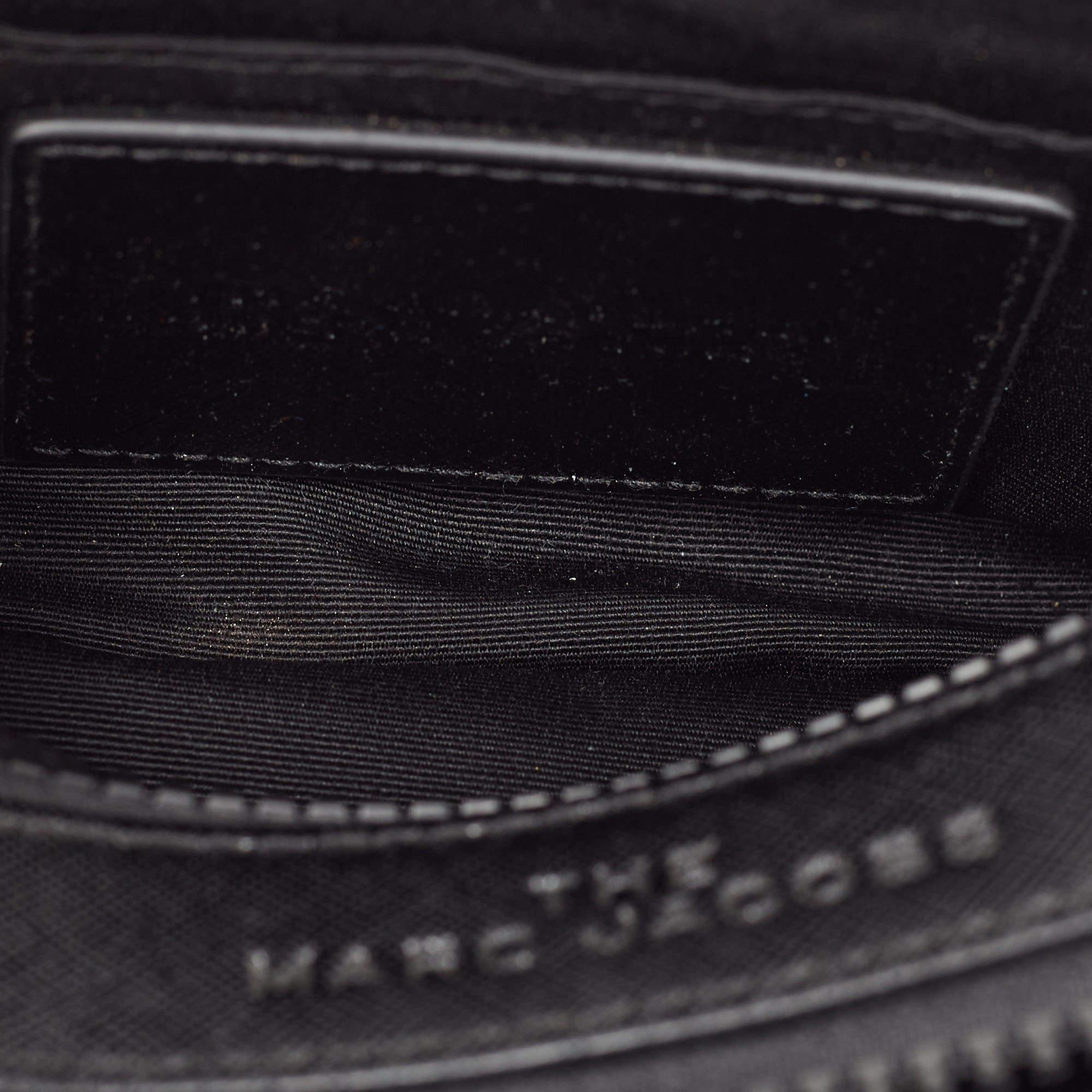 Marc Jacobs Black Patent Leather Snapshot Camera Crossbody Bag 5