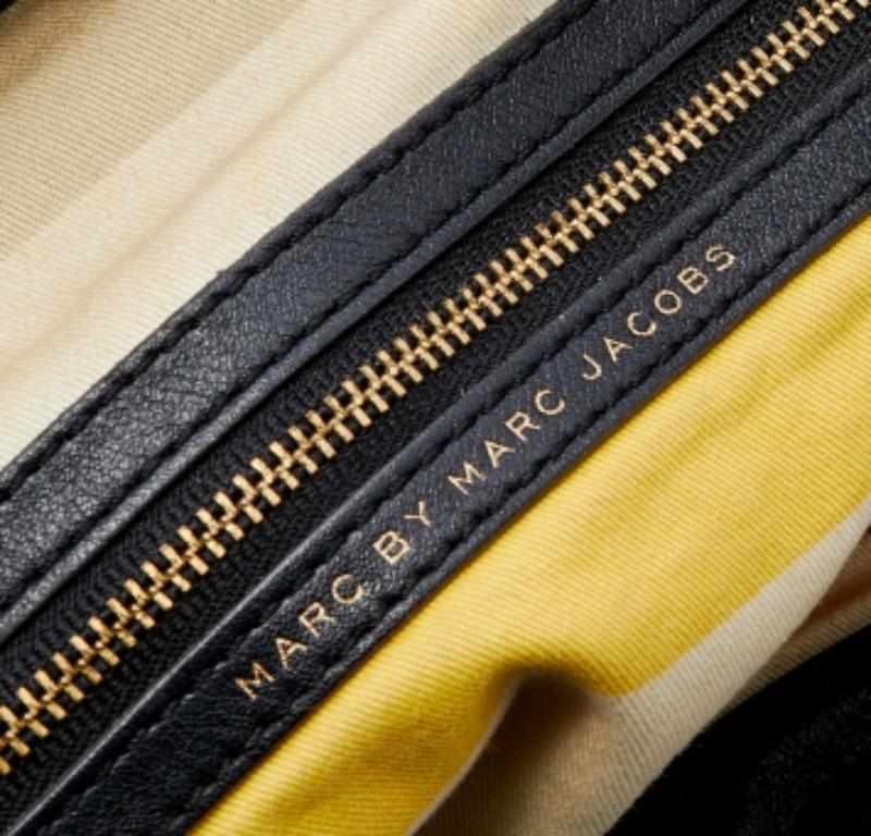 Marc Jacobs by marc by marc jacobs jacobs en cuir gaufré noir Pour femmes en vente