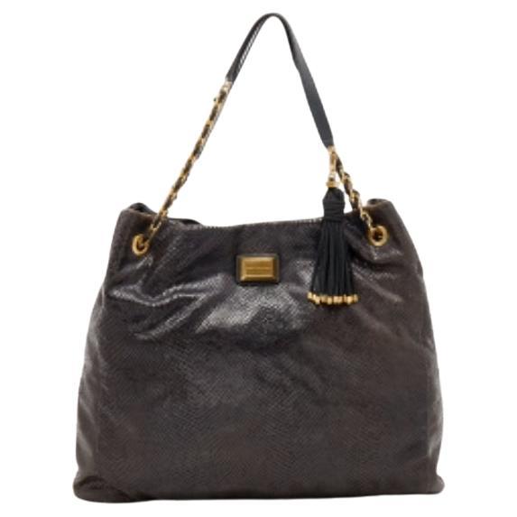 Marc Jacobs by marc by marc jacobs jacobs en cuir gaufré noir en vente