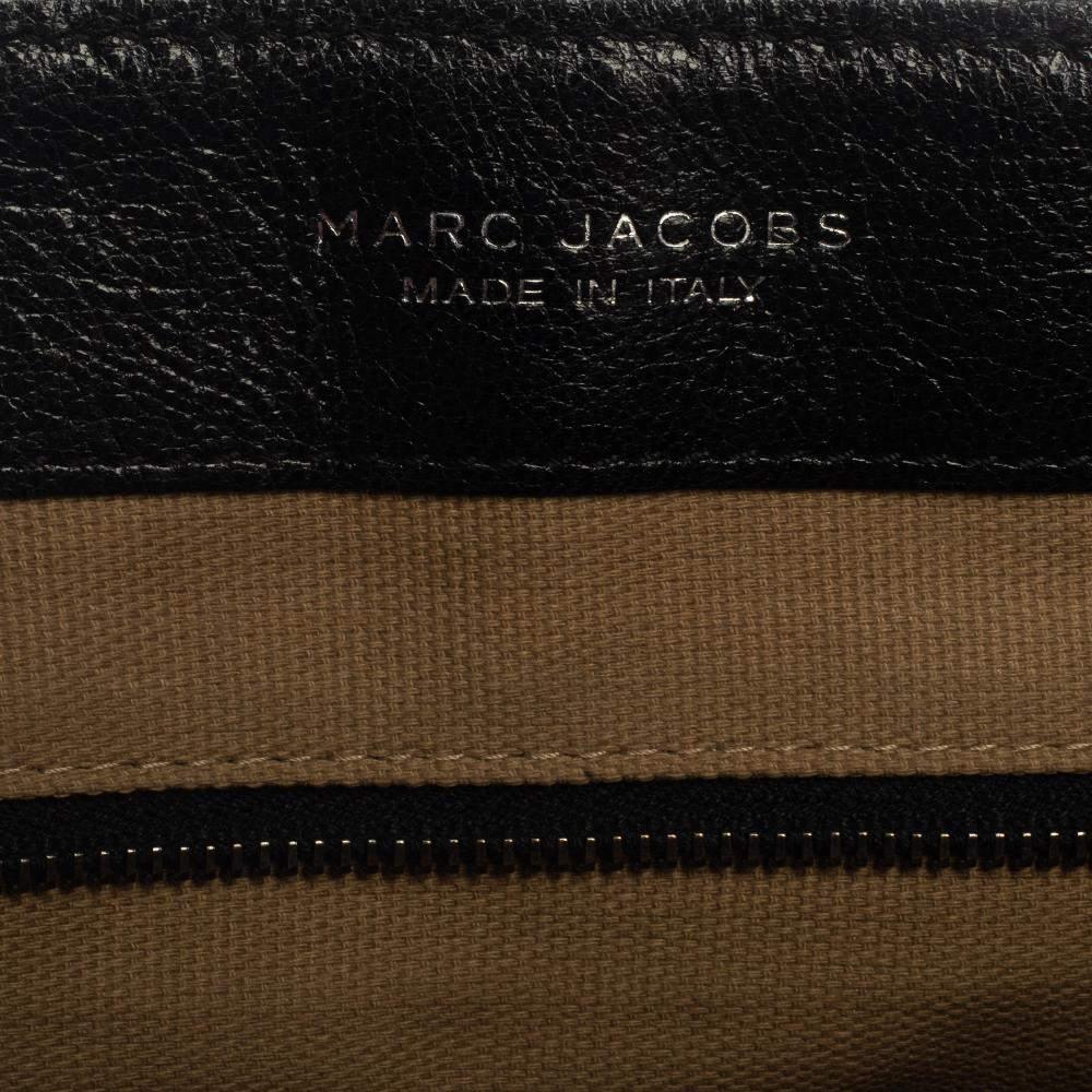Marc Jacobs Black Quilted Leather Large Baroque Single Shoulder Bag 10