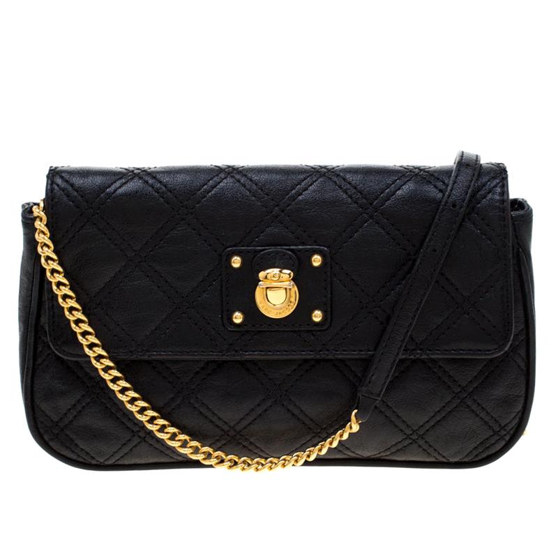 marc jacobs black shoulder bag