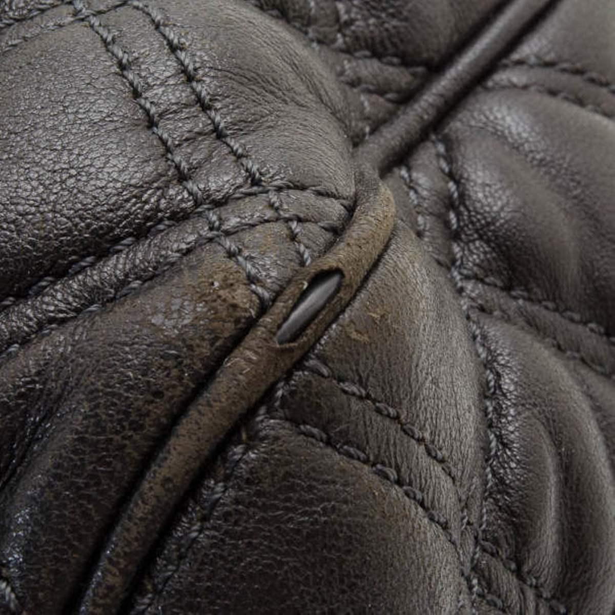 Marc Jacobs Black Quilted Leather Stam Satchel 1